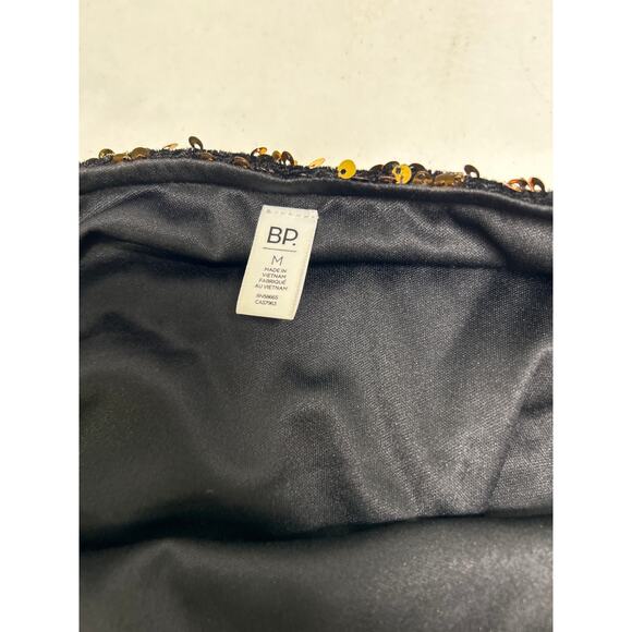 BP from Nordstrom Night Out Sequin Camisole Mini Dress in Gold Size M. NWOT - Picture 7 of 7